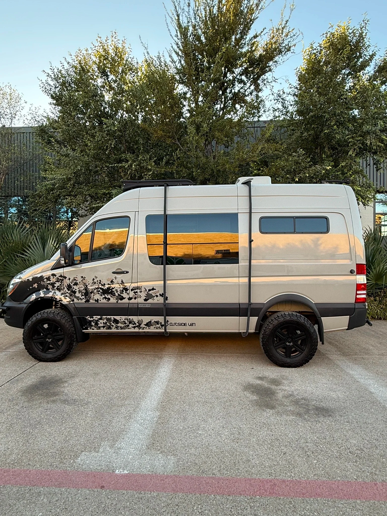 2016 OUTSIDE VAN TIMBER exterior