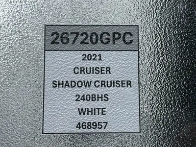 2021 Cruiser RV Corp Shadow Cruiser photo 11