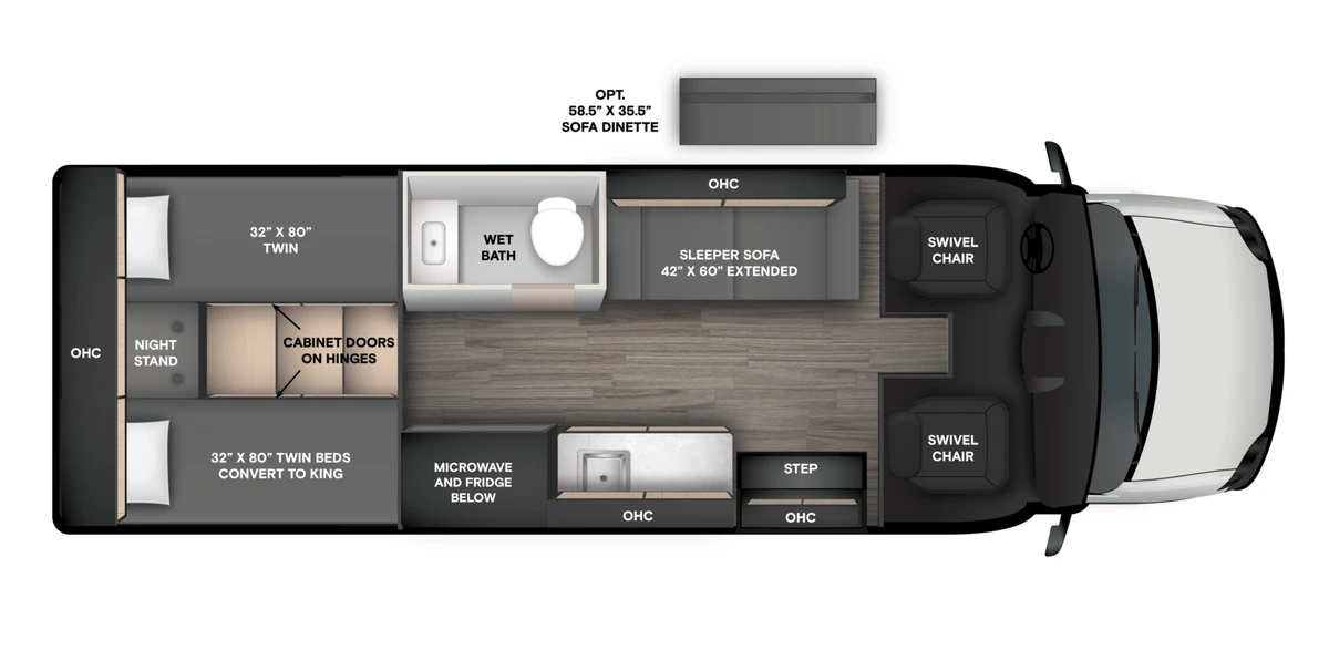 2027 Tiffin Motorhomes Open Trail exterior