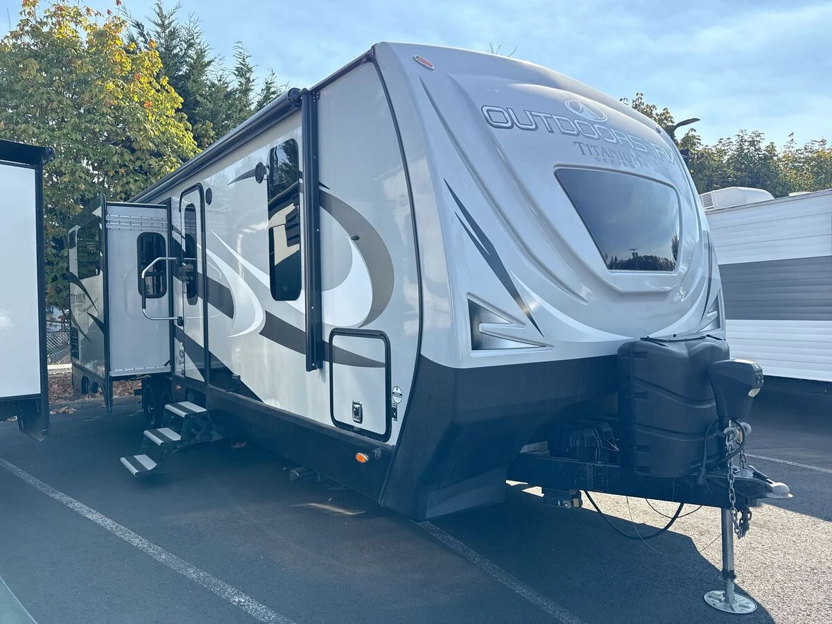 2021 Outdoors RV Manufacturing Black Stone exterior