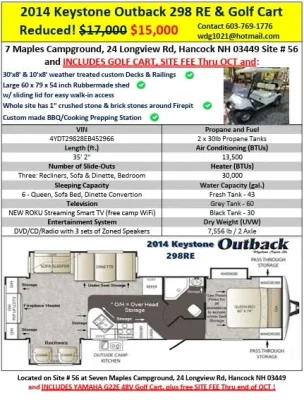 2014 KEYSTONE OUTBACK SUPER-LITE photo 4