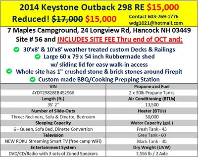 2014 KEYSTONE OUTBACK SUPER-LITE photo 3
