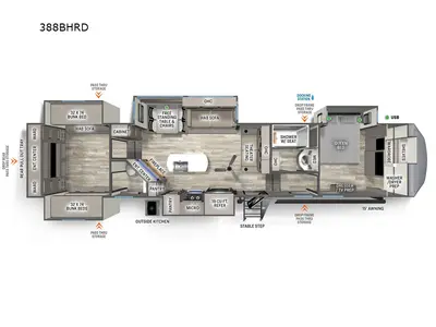 2024 Forest River Sandpiper Luxury photo 34