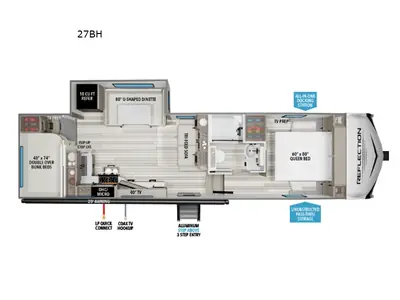 New 2026 Grand Design Reflection 100 Series 27BH