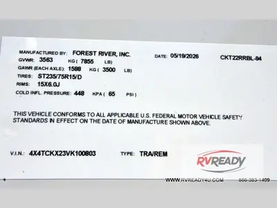 2027 Forest River Cherokee Grey Wolf Black Label photo 42