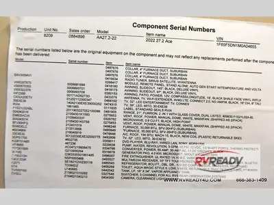 2022 Thor Motor Coach A.C.E. photo 24