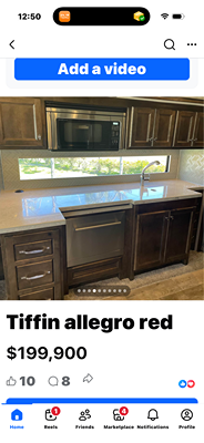 2020 TIFFIN MOTORHOMES ALLEGRO RED photo 5