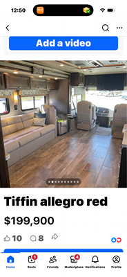 2020 TIFFIN MOTORHOMES ALLEGRO RED photo 7