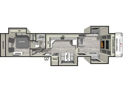 Used 2025 Forest River Cardinal 35FL