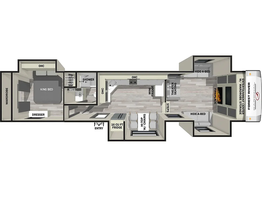 2025 FOREST RIVER CARDINAL exterior