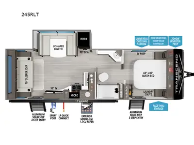 New 2026 Grand Design Transcend 245RLT