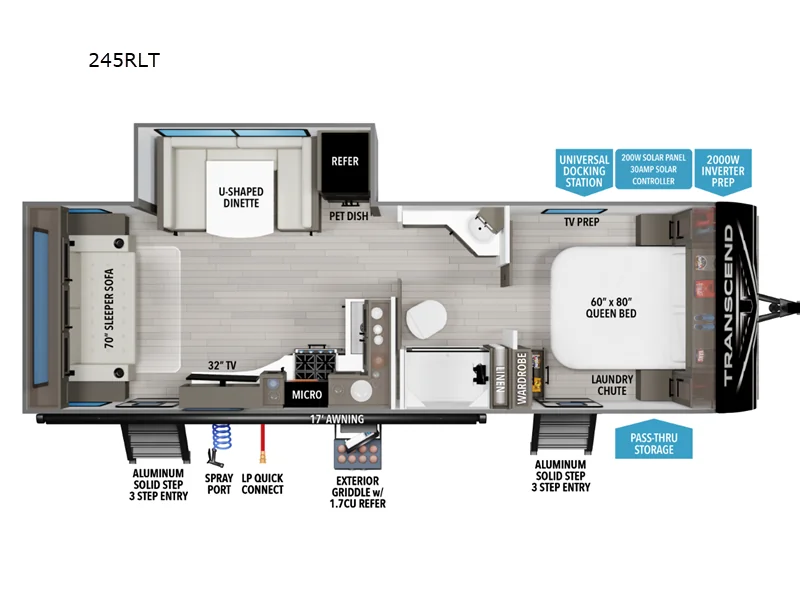 2026 Grand Design Transcend exterior