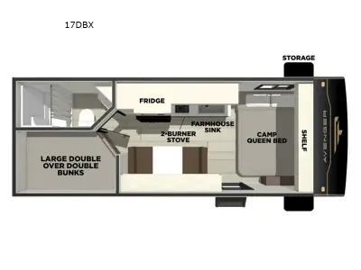 2026 Forest River Avenger LT 17DBX photo 2