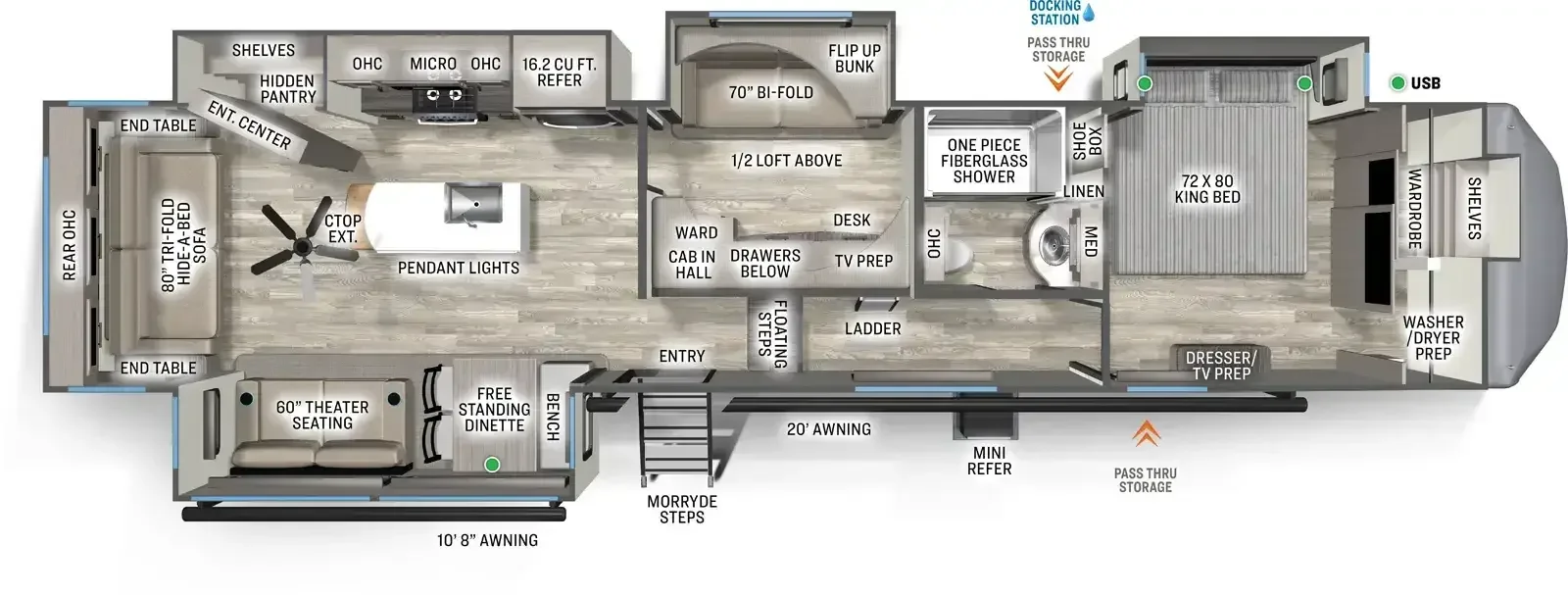 2026 Forest River SANDPIPER 4003MB exterior