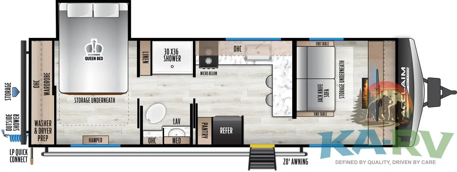 2026 East To West ACCLAIM 2650FL exterior