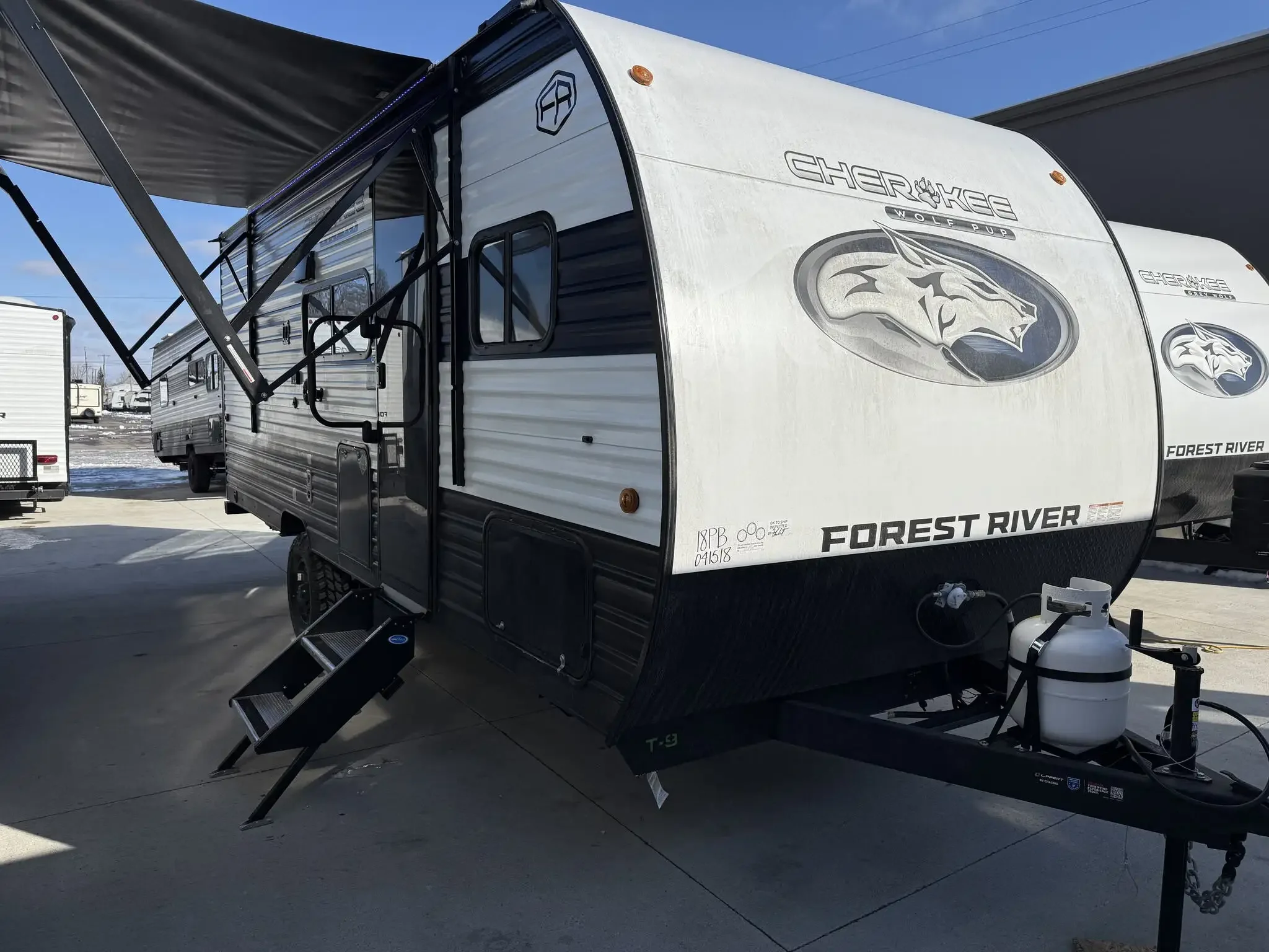 2026 Forest River Cherokee Wolf Pup 18PB exterior