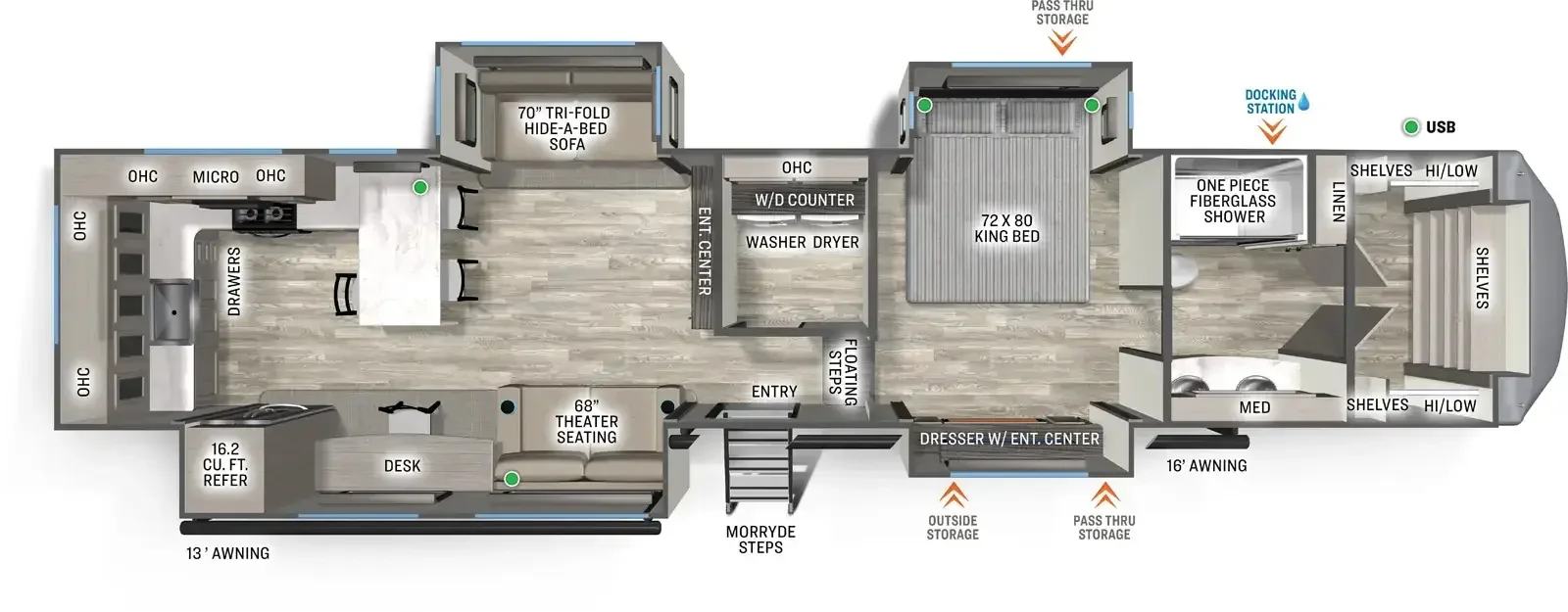 2026 Forest River SANDPIPER 3800RK exterior