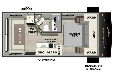 2027 Forest River Avenger LT 17RDX photo 14