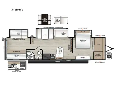 2026 Coachmen Catalina Legacy Edition 343BHTS photo 2