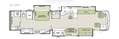 2017 Tiffin Motorhomes 45OPP photo 2