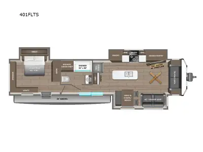 2027 Jayco Jay Flight Bungalow 401FLTS photo 2