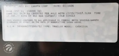2027 Lakota Charger CH8416SR photo 25