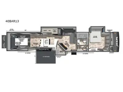 2026 Forest River XLR Nitro 40BAR13 photo 2