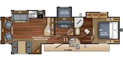 2018 Jayco EAGLE HT 30.5MBOK photo 2