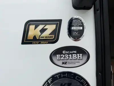 2022 K-Z ESCAPE E231BH photo 5