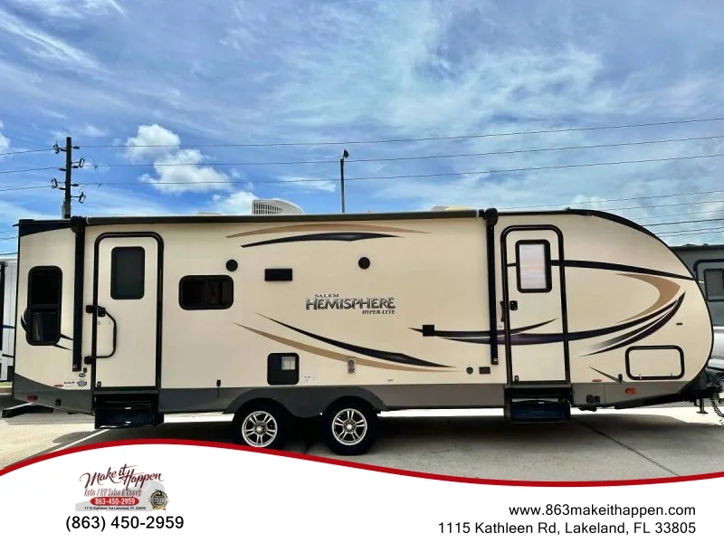 2018 Forest River Salem HEMISPHERE 26RHL exterior