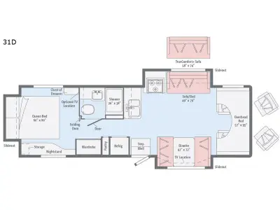 2017 Winnebago Minnie Winnie 31D photo 2