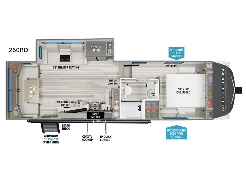 2026 Grand Design Reflection 150 Series exterior