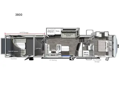 2025 Dutchmen VOLTAGE V SERIES 3800 photo 2