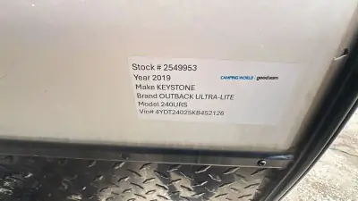 2019 Keystone Outback Ultra-Lite 240URS photo 37
