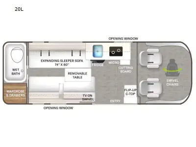 2023 Thor Motor Coach Tellaro 20L photo 2