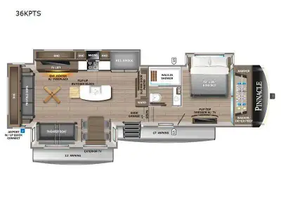 2023 Jayco Pinnacle 36KPTS photo 2