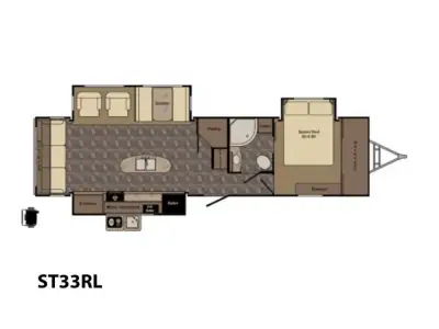 2017 Crossroads Sunset Trail Grand Reserve ST33RL photo 27