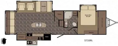 2017 Crossroads Sunset Trail Grand Reserve ST33RL photo 2