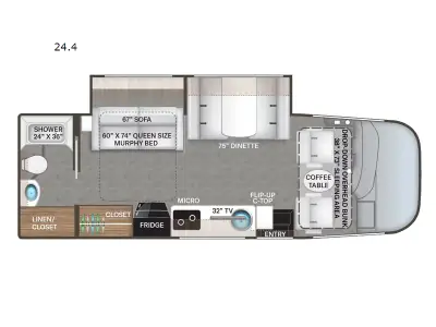 2023 Thor Motor Coach Vegas 24.4 photo 2