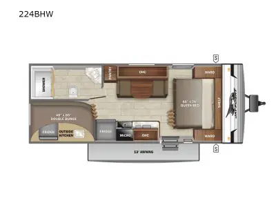 2022 Jayco Jay Flight SLX Western Edition 224BHW photo 2