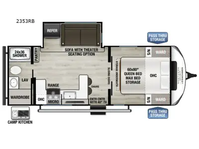 2026 Coachmen Northern Spirit Ultra Lite 2353RB photo 2