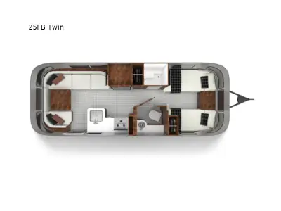 2026 Airstream Globetrotter 25FB Twin photo 2