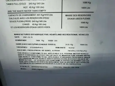 2022 Heartland Bighorn Fifth Wheel 3950FL photo 15