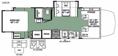 2017 Forest River Forester MBS 2401R photo 2