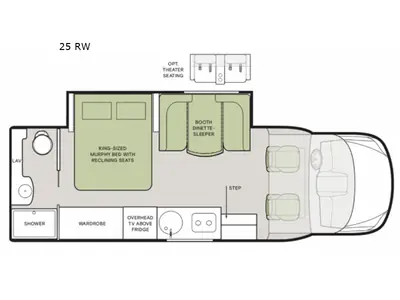 New 2026 Tiffin Motorhomes Wayfarer 25 RW