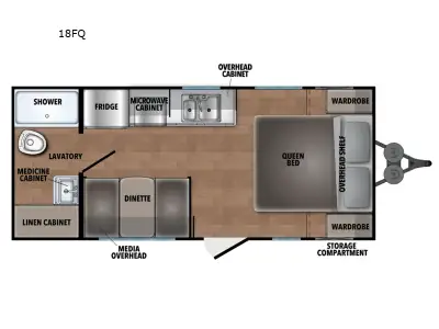2027 Shasta Rvs Compact 18FQ photo 2