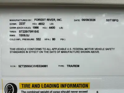 2027 Shasta Rvs Compact 18FQ photo 10