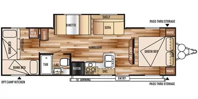 2015 Forest River Salem Cruise Lite 272QBXL photo 14