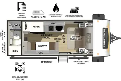 2026 Forest River R-Pod Ultra Lite RP-192 photo 53