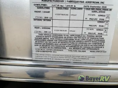 2021 Airstream Globetrotter 27FB Twin photo 20